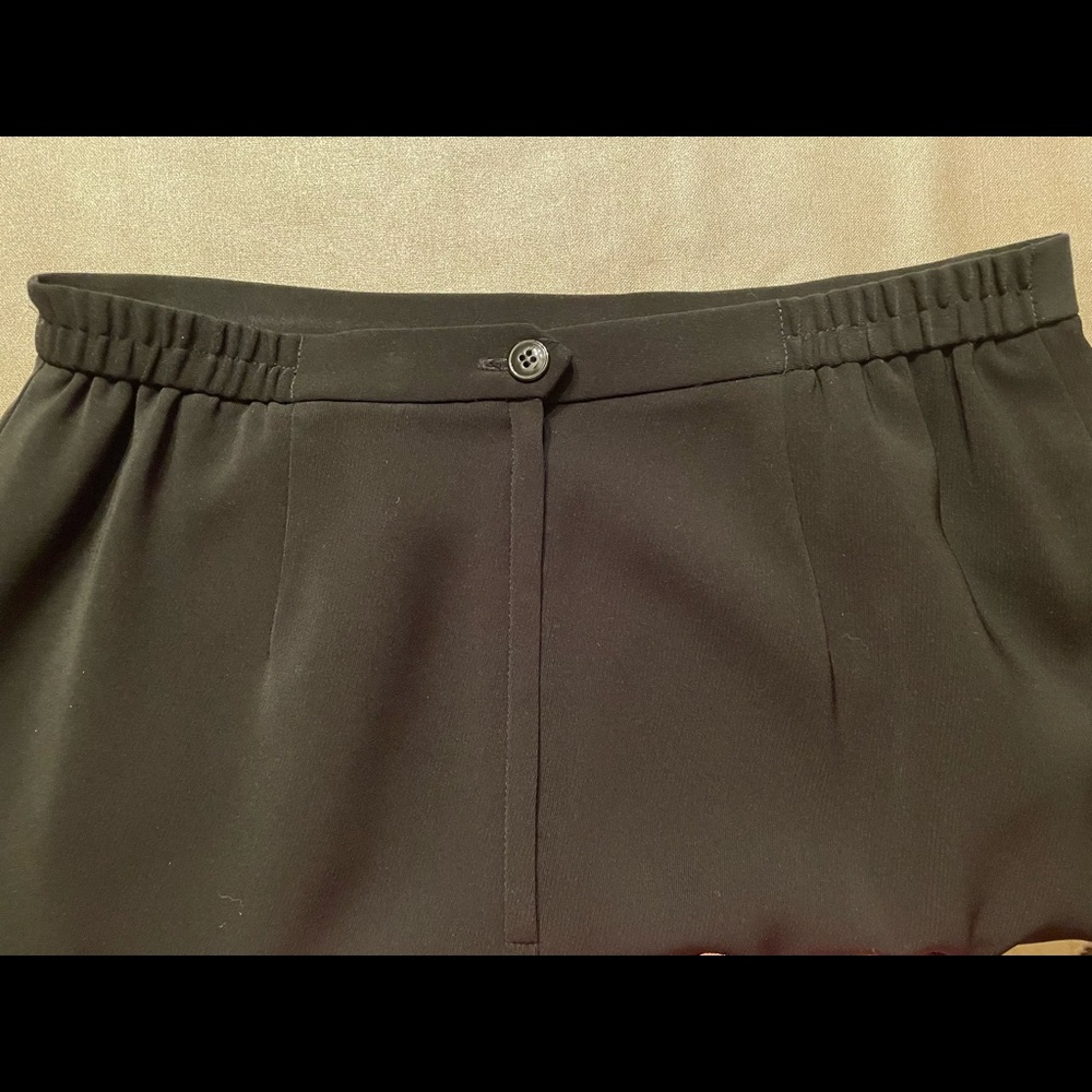 Kasper A.S.L. Black Short Sleeve Suit - Picture 6 of 7